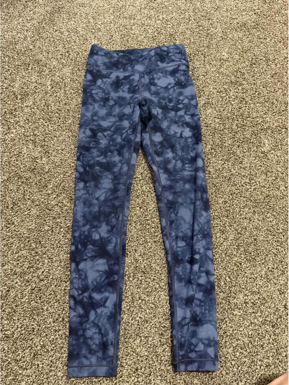 Athleta Kid's Blue and Navy Legging